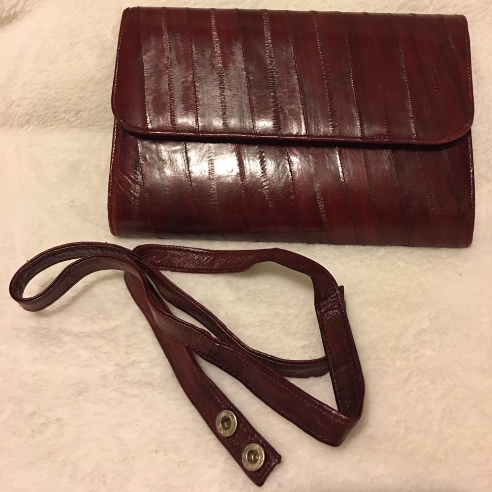 Vintage Genuine Eel Skin Purse